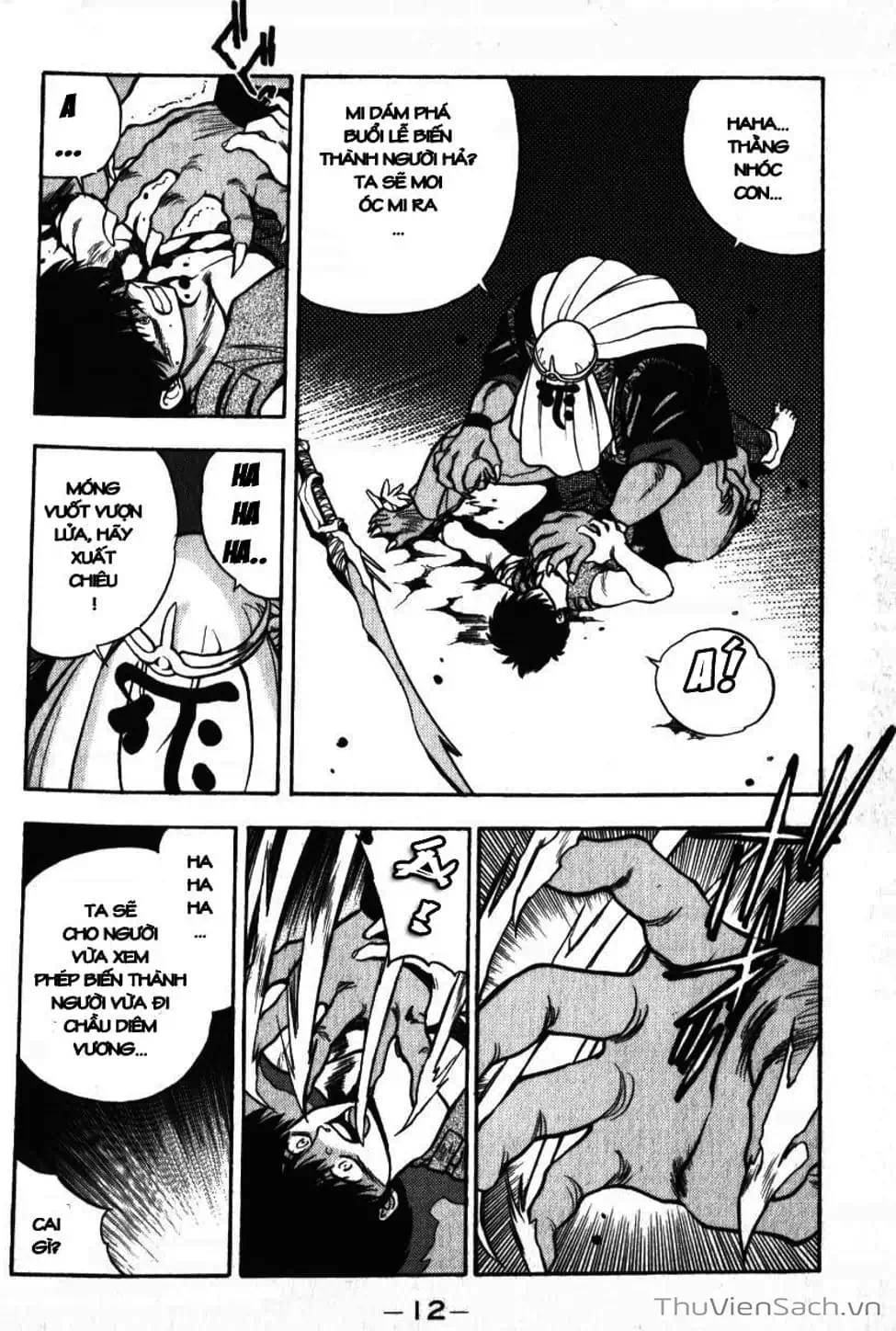 Truyện Tranh Cô Bé Ba Mắt - 3X3 Eyes trang 6