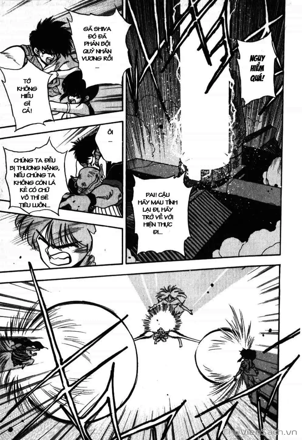 Truyện Tranh Cô Bé Ba Mắt - 3X3 Eyes trang 6