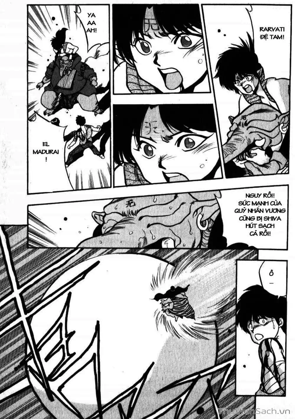 Truyện Tranh Cô Bé Ba Mắt - 3X3 Eyes trang 6