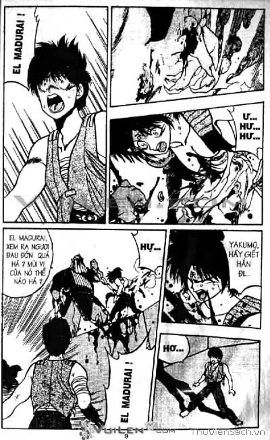 Truyện Tranh Cô Bé Ba Mắt - 3X3 Eyes trang 6