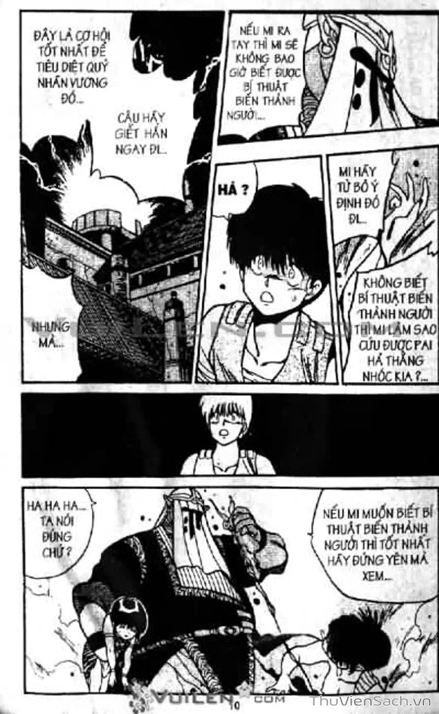 Truyện Tranh Cô Bé Ba Mắt - 3X3 Eyes trang 6