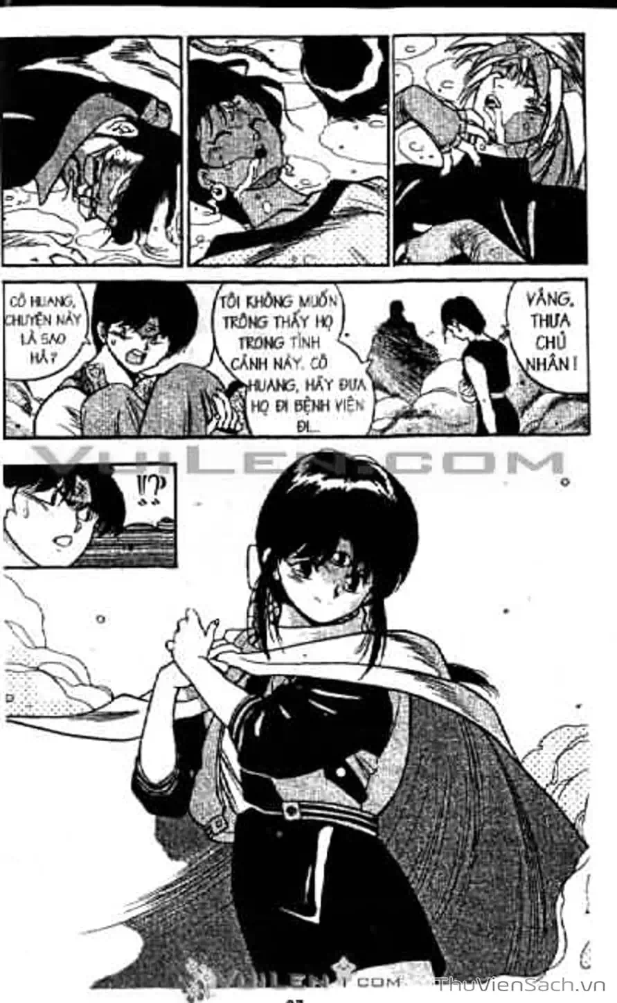 Truyện Tranh Cô Bé Ba Mắt - 3X3 Eyes trang 6