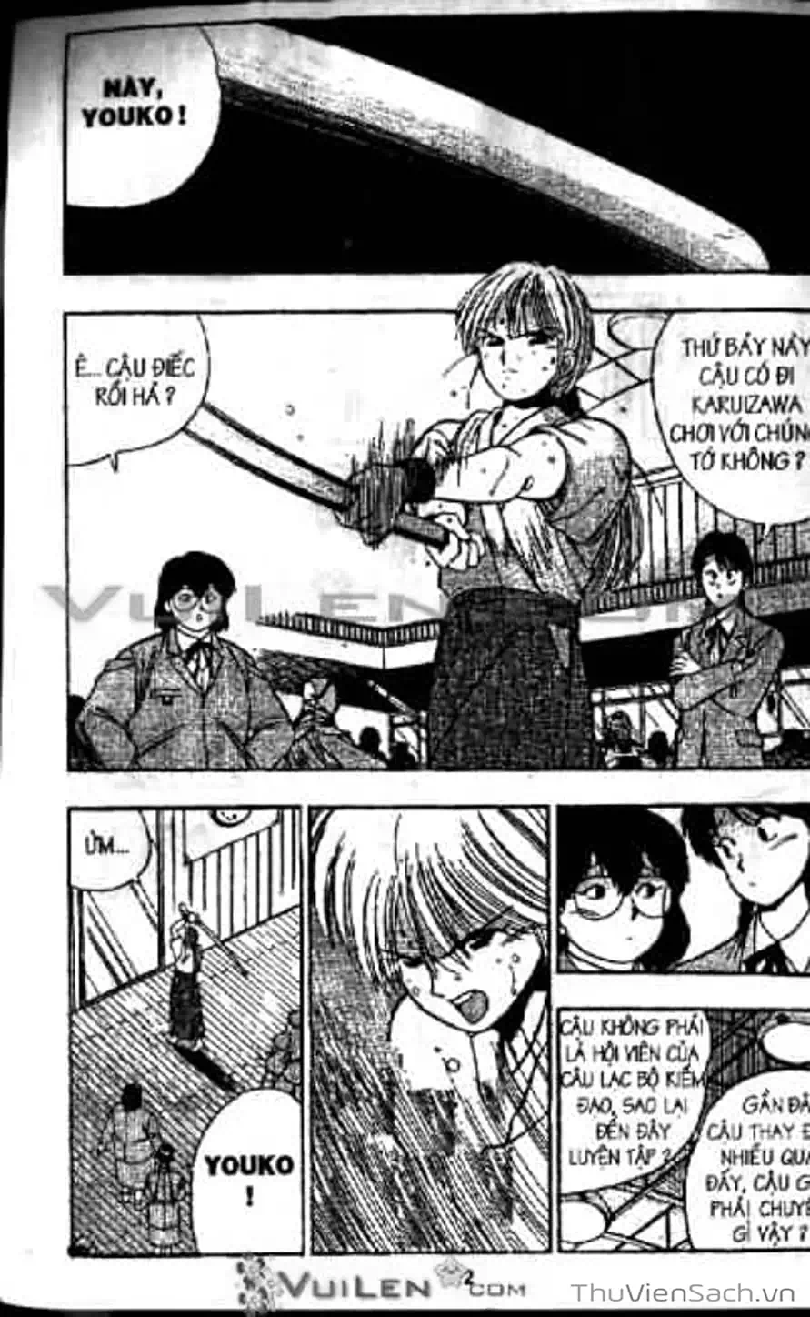 Truyện Tranh Cô Bé Ba Mắt - 3X3 Eyes trang 6