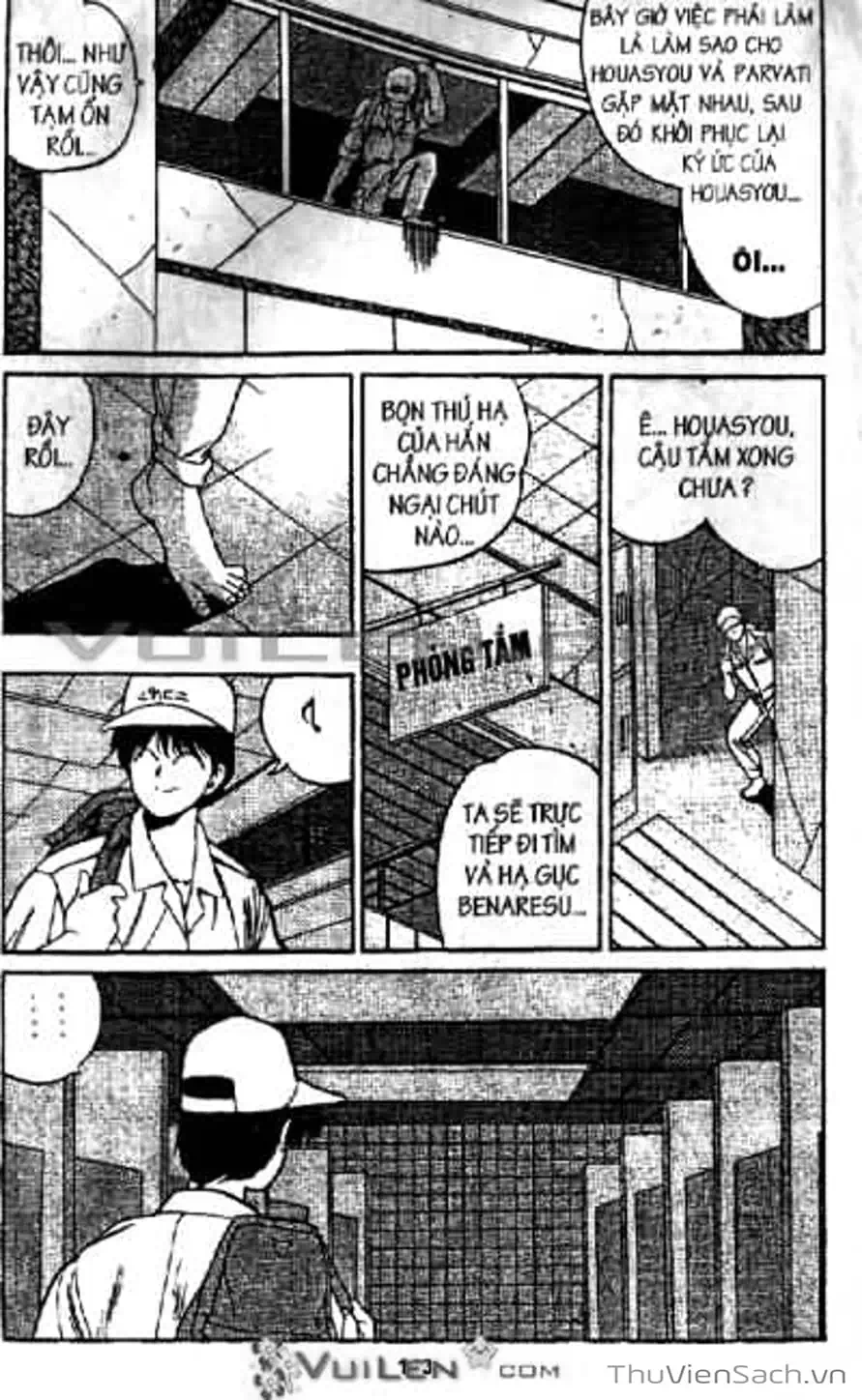 Truyện Tranh Cô Bé Ba Mắt - 3X3 Eyes trang 6