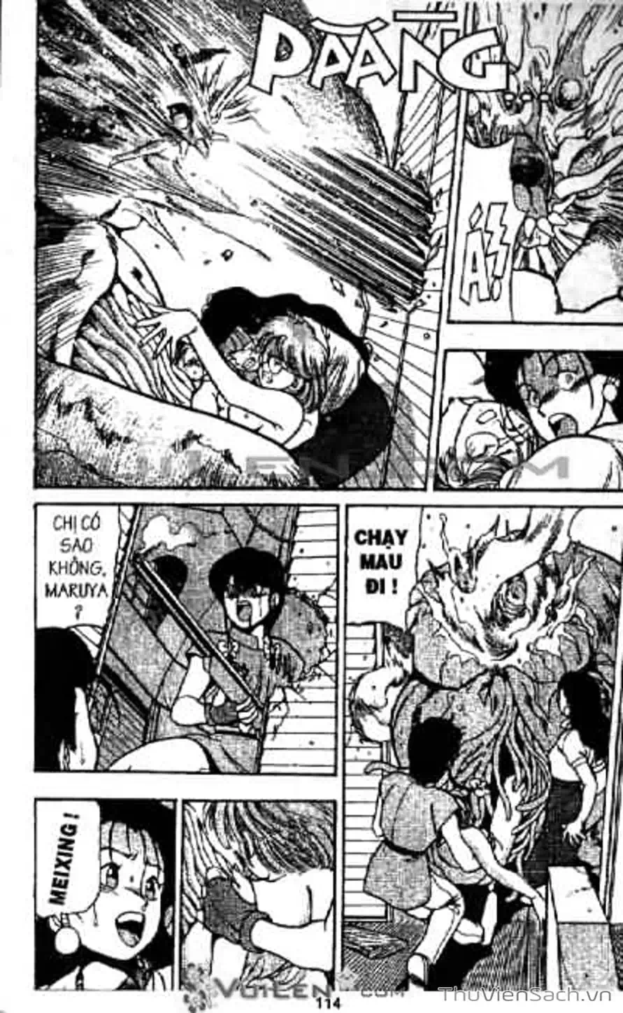 Truyện Tranh Cô Bé Ba Mắt - 3X3 Eyes trang 6