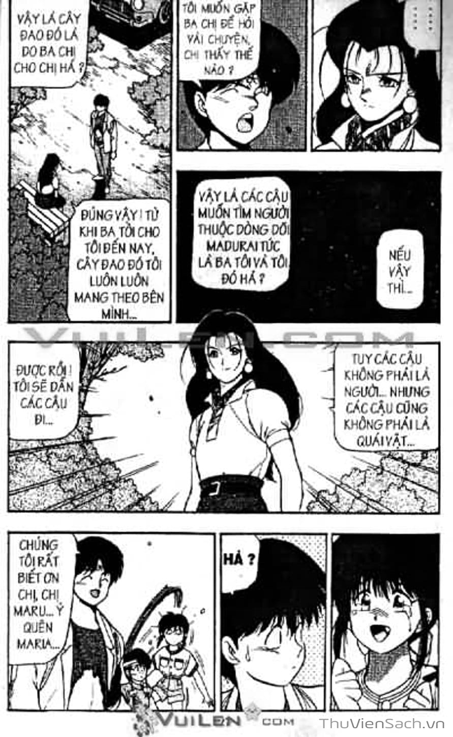 Truyện Tranh Cô Bé Ba Mắt - 3X3 Eyes trang 6