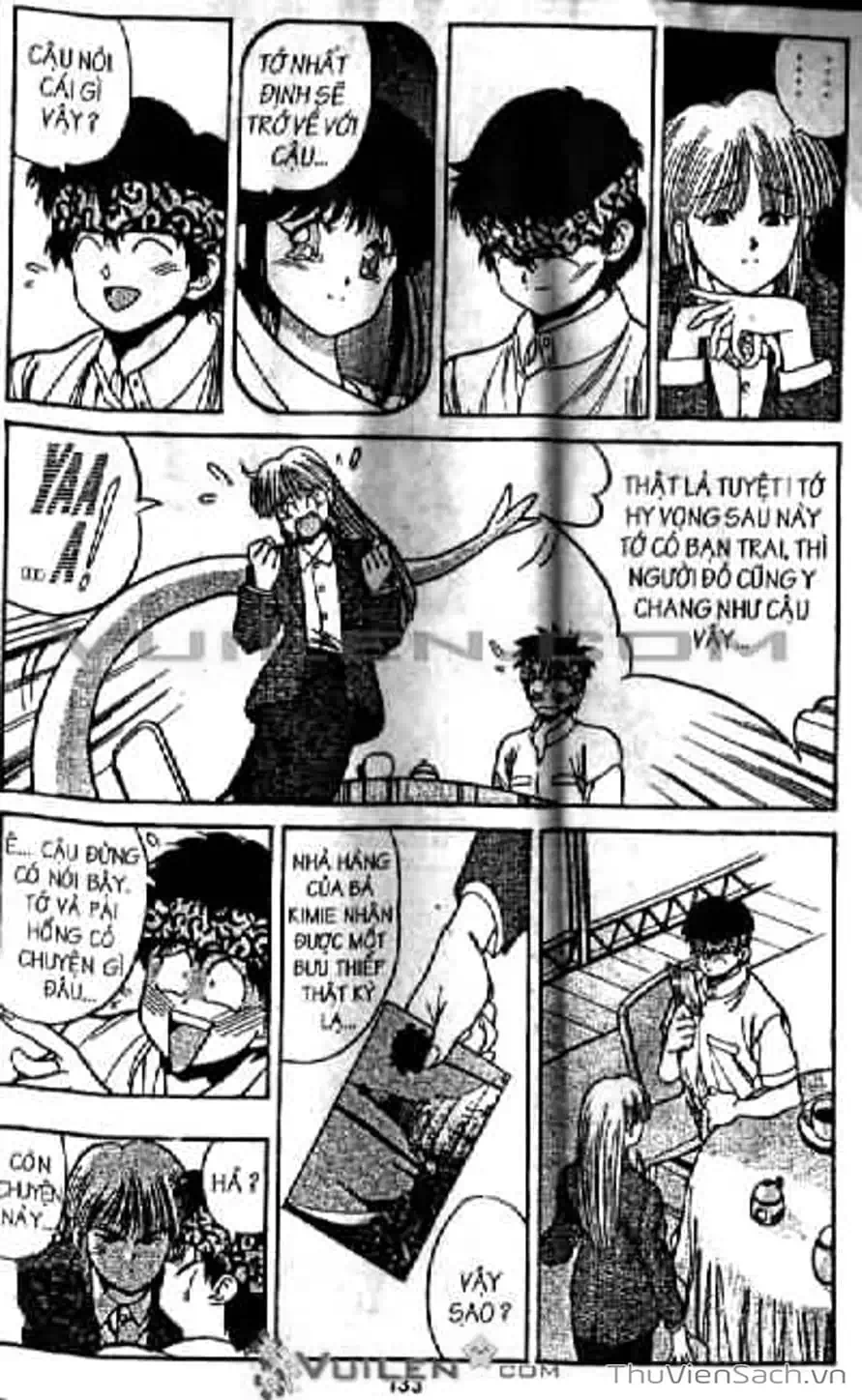 Truyện Tranh Cô Bé Ba Mắt - 3X3 Eyes trang 6