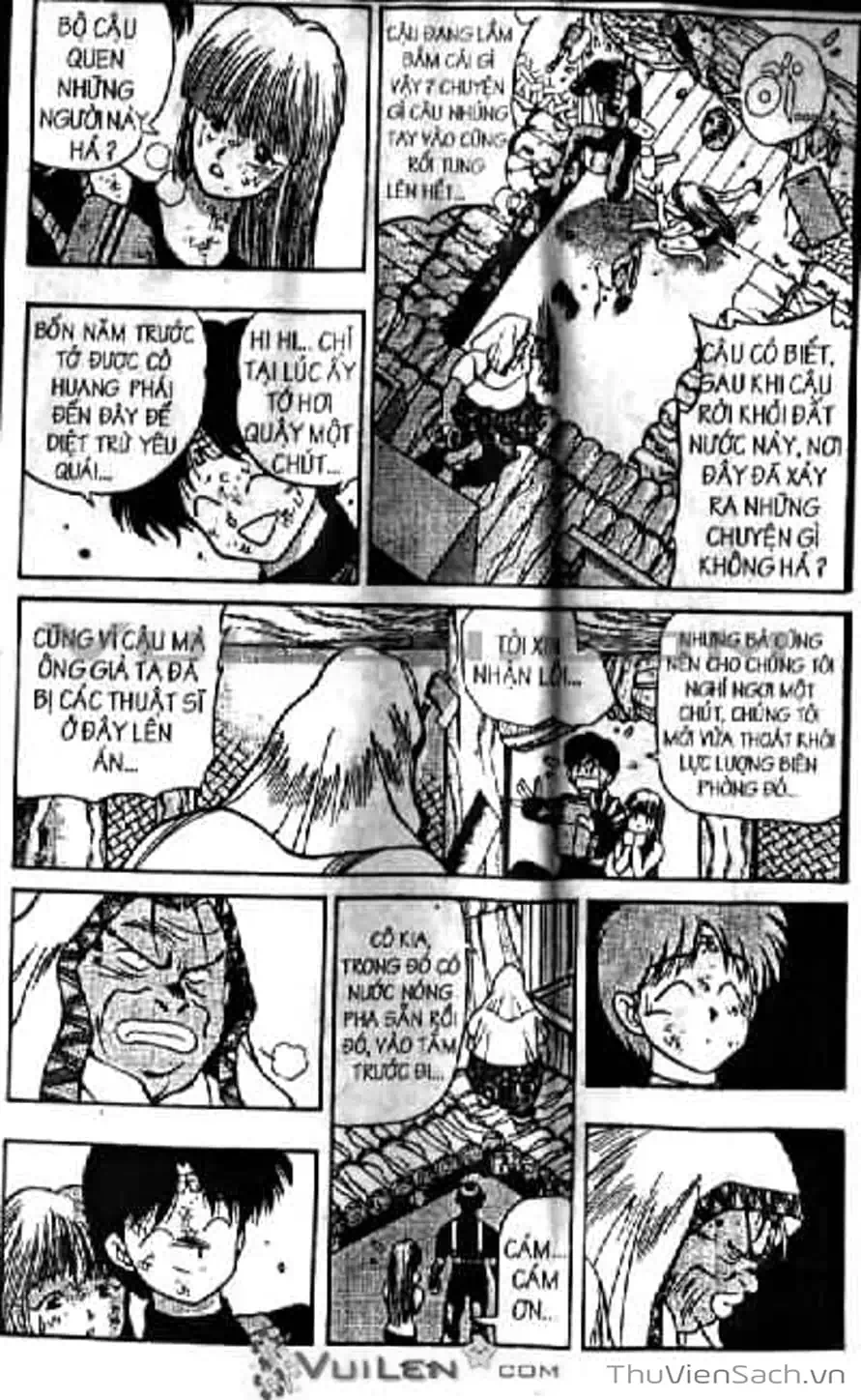 Truyện Tranh Cô Bé Ba Mắt - 3X3 Eyes trang 6