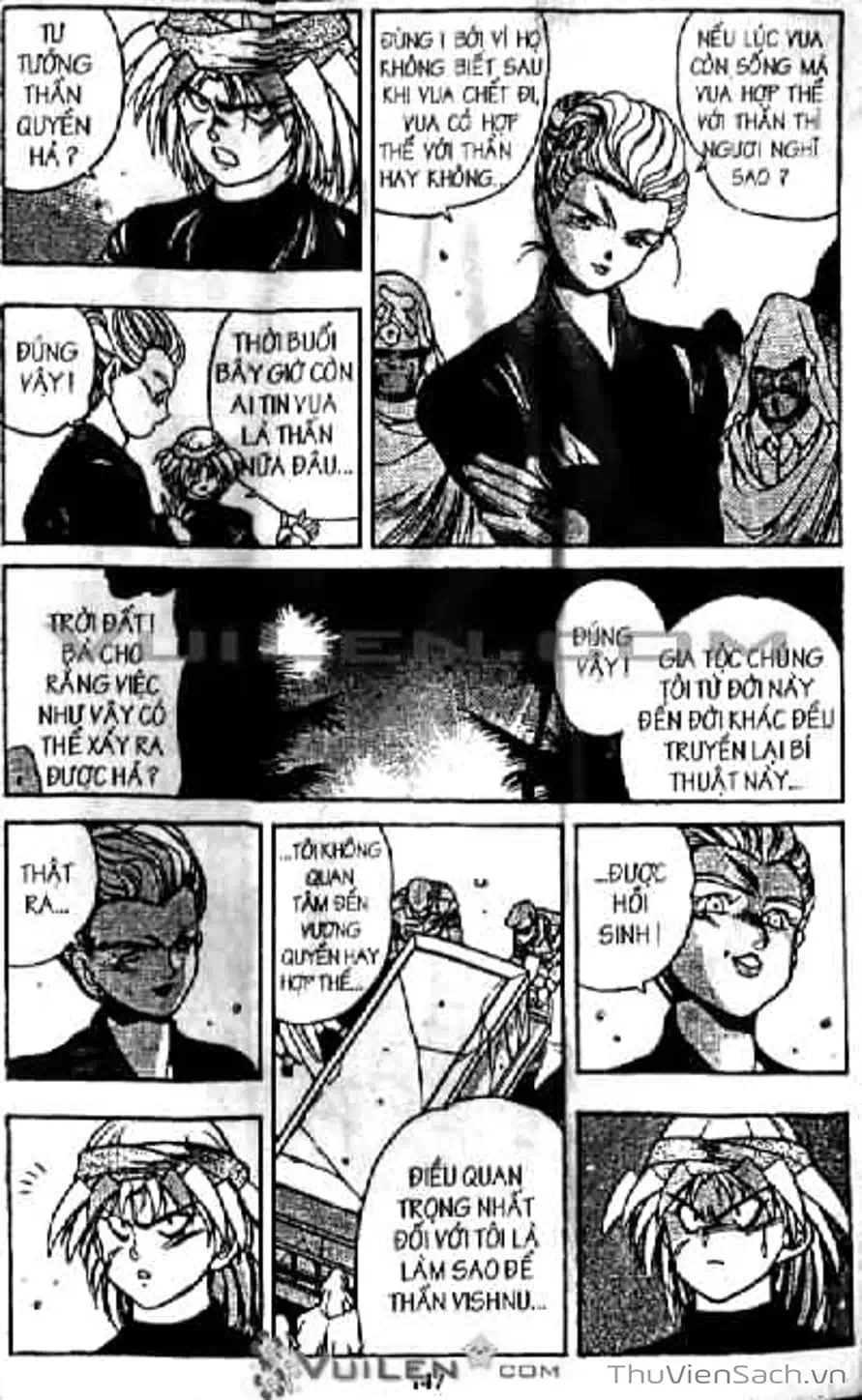 Truyện Tranh Cô Bé Ba Mắt - 3X3 Eyes trang 6