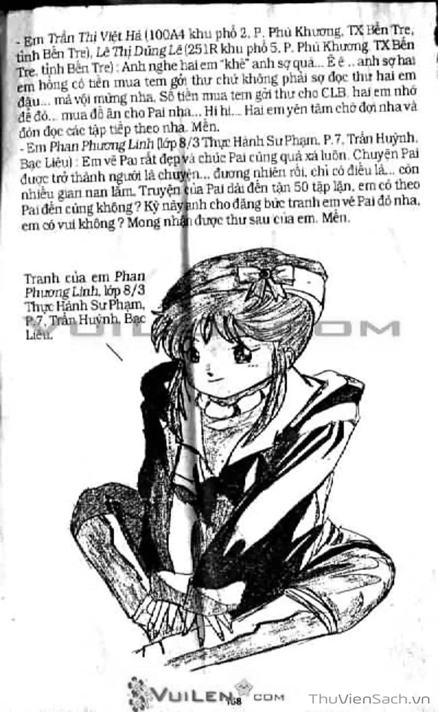 Truyện Tranh Cô Bé Ba Mắt - 3X3 Eyes trang 6