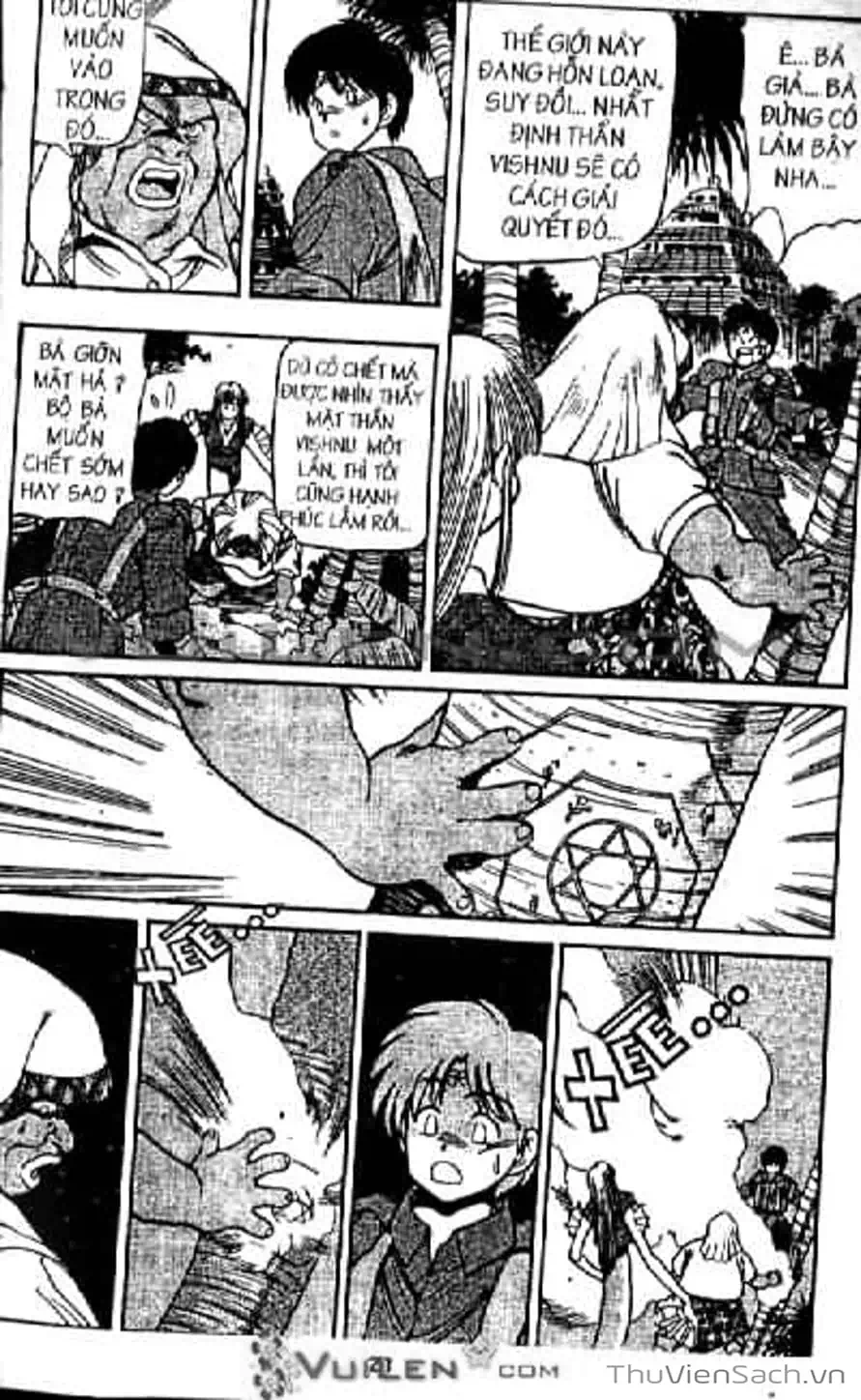 Truyện Tranh Cô Bé Ba Mắt - 3X3 Eyes trang 6