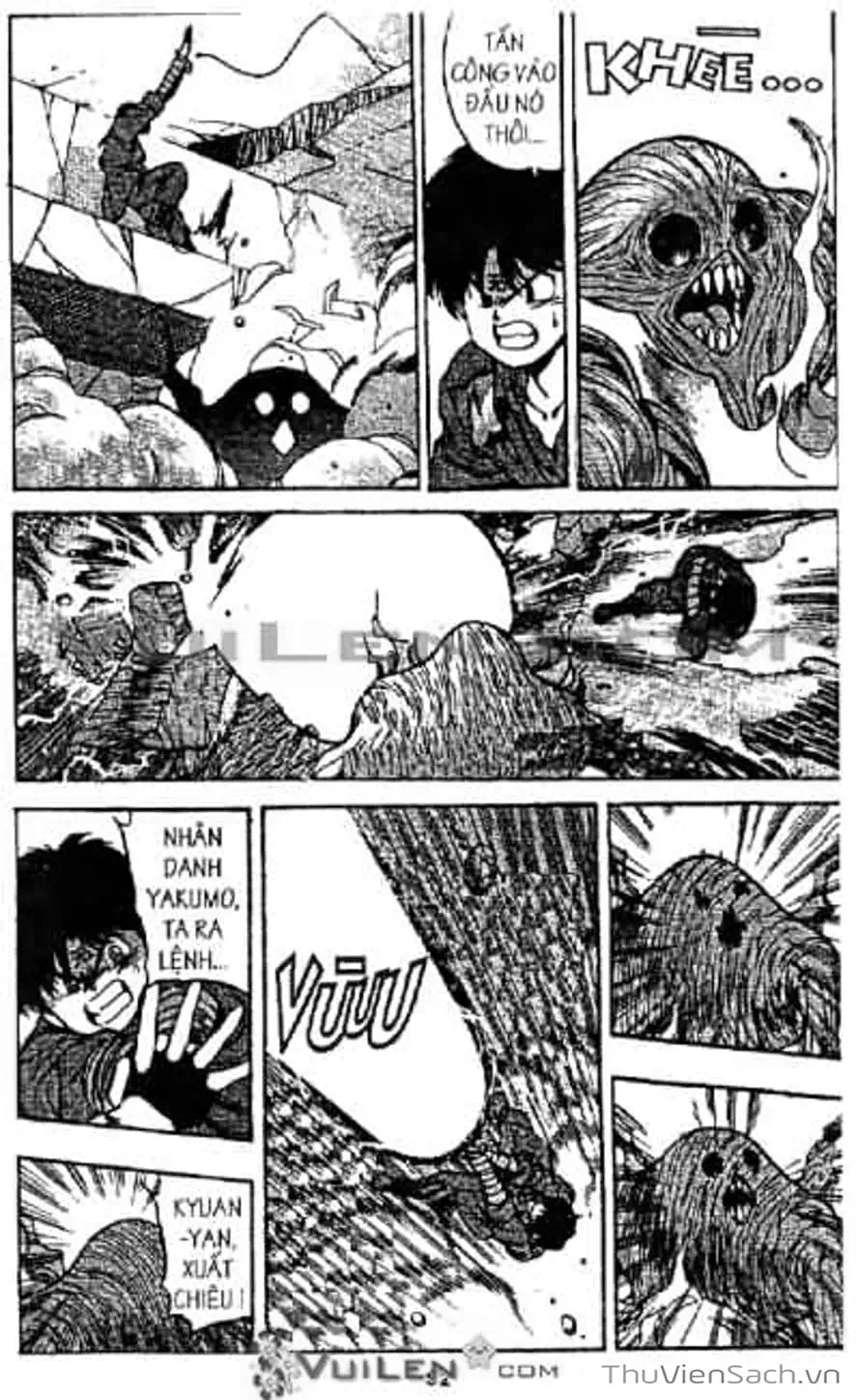 Truyện Tranh Cô Bé Ba Mắt - 3X3 Eyes trang 6