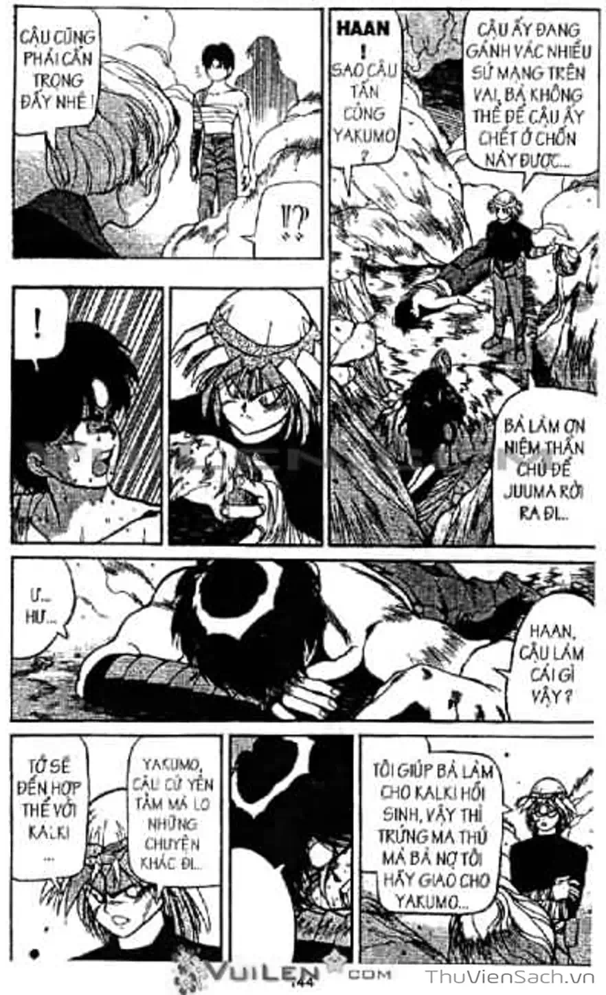 Truyện Tranh Cô Bé Ba Mắt - 3X3 Eyes trang 6