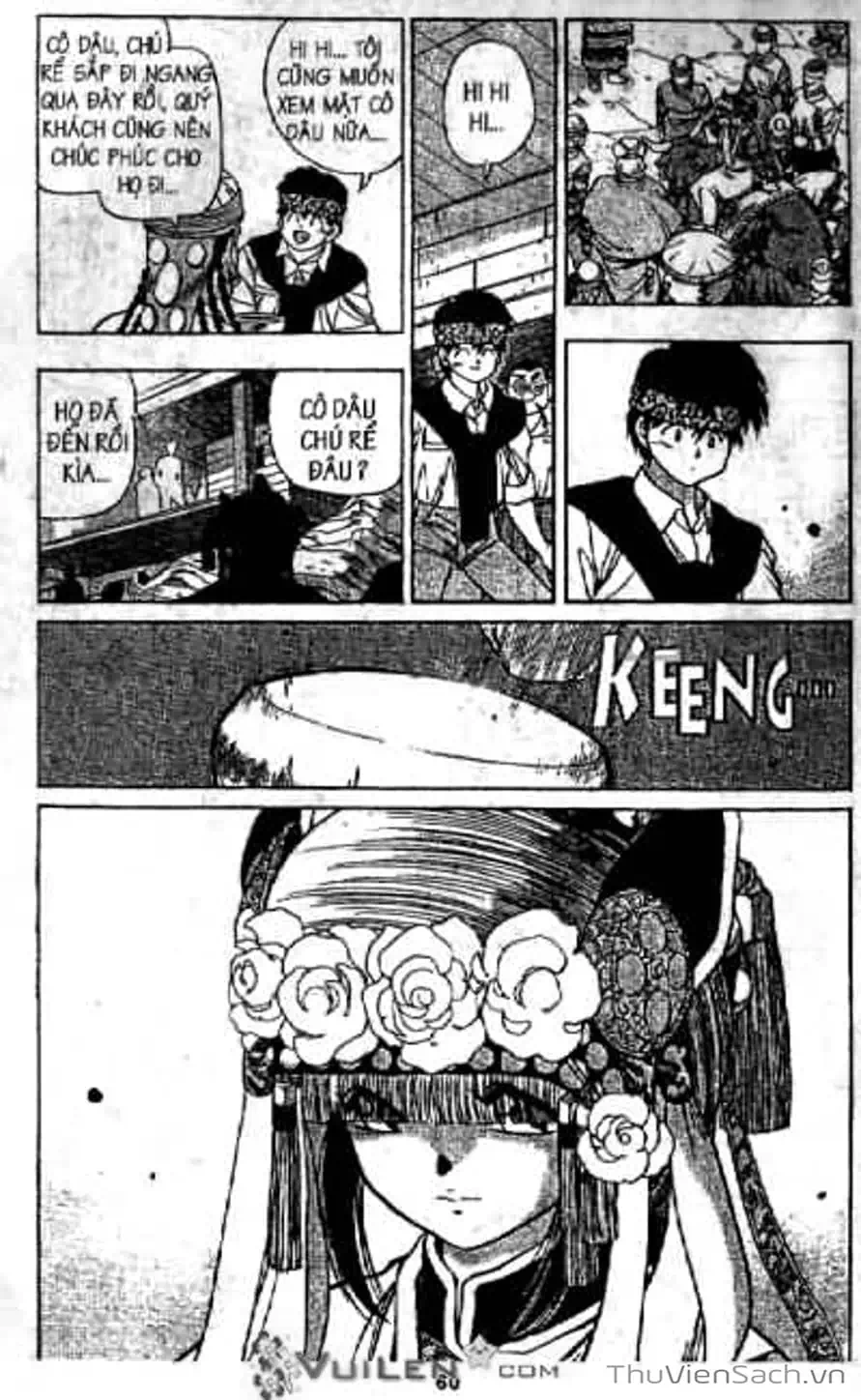 Truyện Tranh Cô Bé Ba Mắt - 3X3 Eyes trang 6