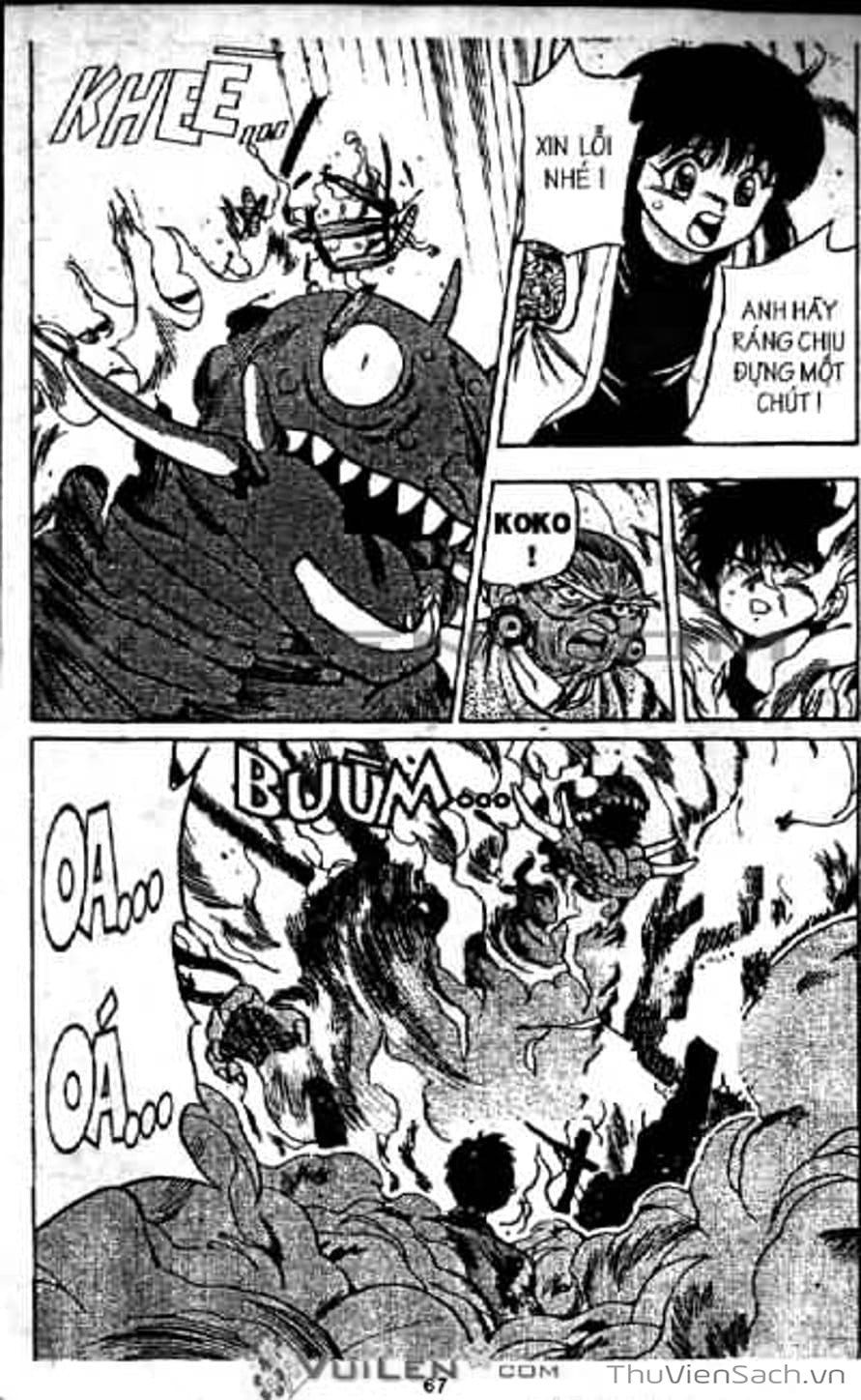 Truyện Tranh Cô Bé Ba Mắt - 3X3 Eyes trang 6