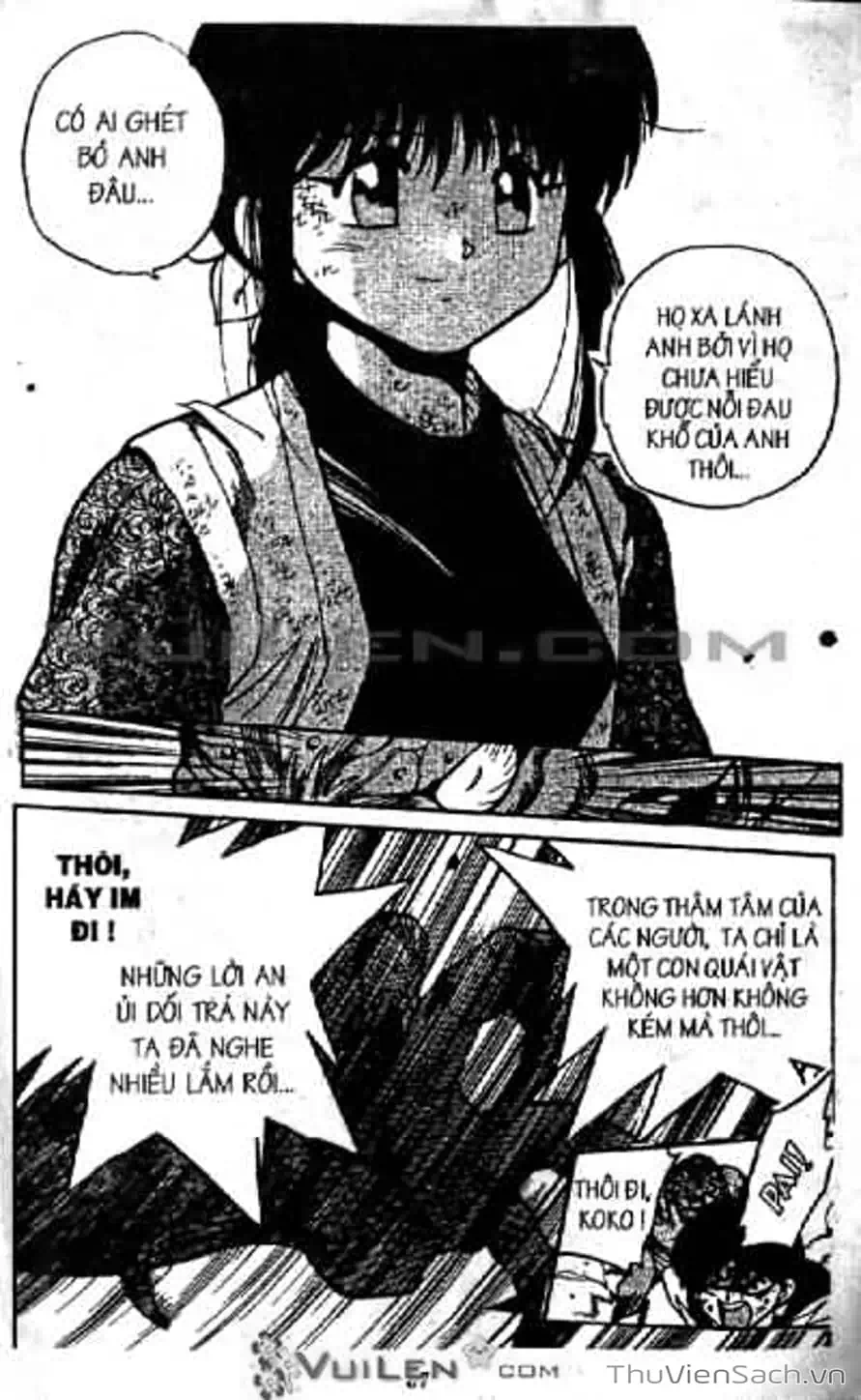 Truyện Tranh Cô Bé Ba Mắt - 3X3 Eyes trang 6