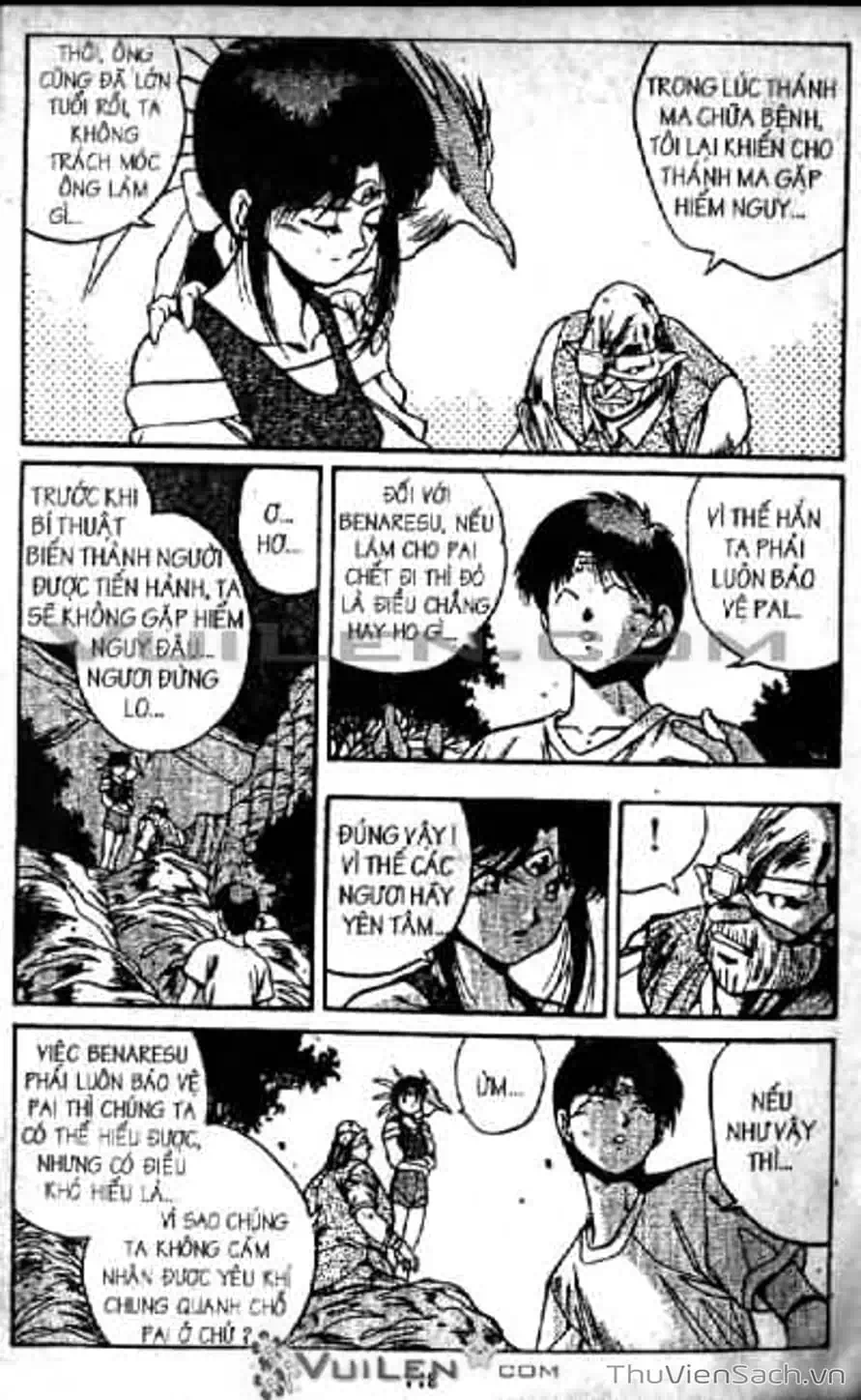 Truyện Tranh Cô Bé Ba Mắt - 3X3 Eyes trang 6