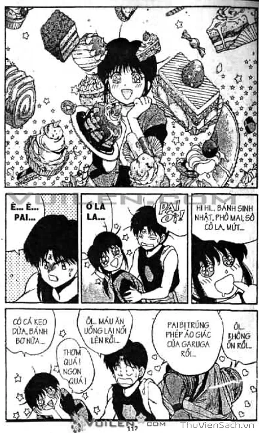 Truyện Tranh Cô Bé Ba Mắt - 3X3 Eyes trang 6