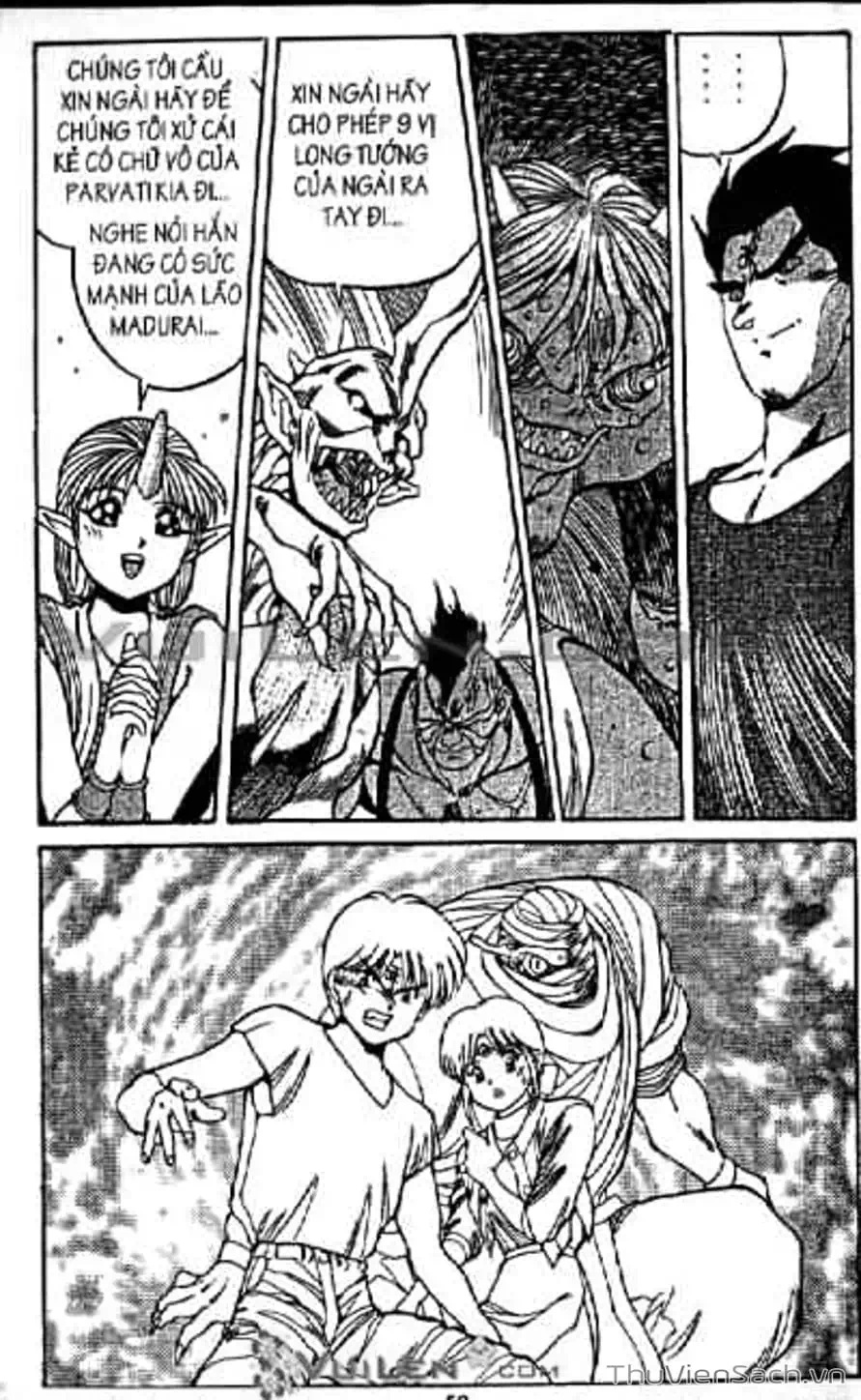 Truyện Tranh Cô Bé Ba Mắt - 3X3 Eyes trang 6