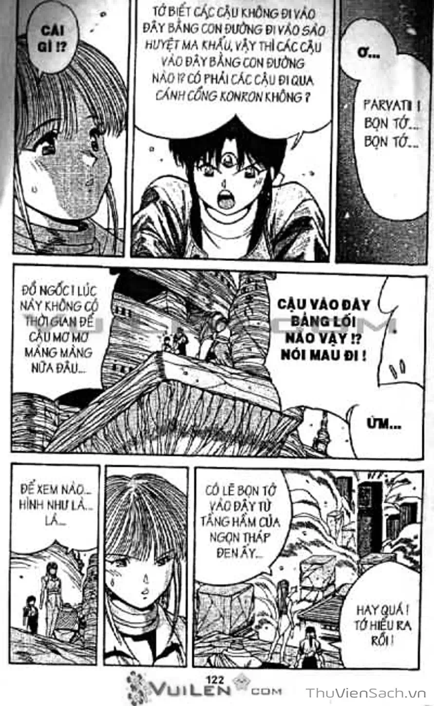 Truyện Tranh Cô Bé Ba Mắt - 3X3 Eyes trang 6