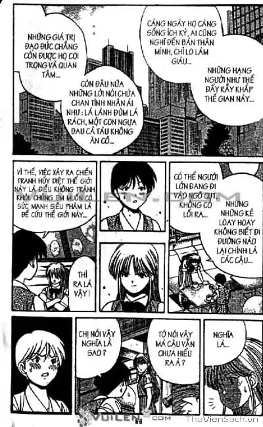 Truyện Tranh Cô Bé Ba Mắt - 3X3 Eyes trang 6