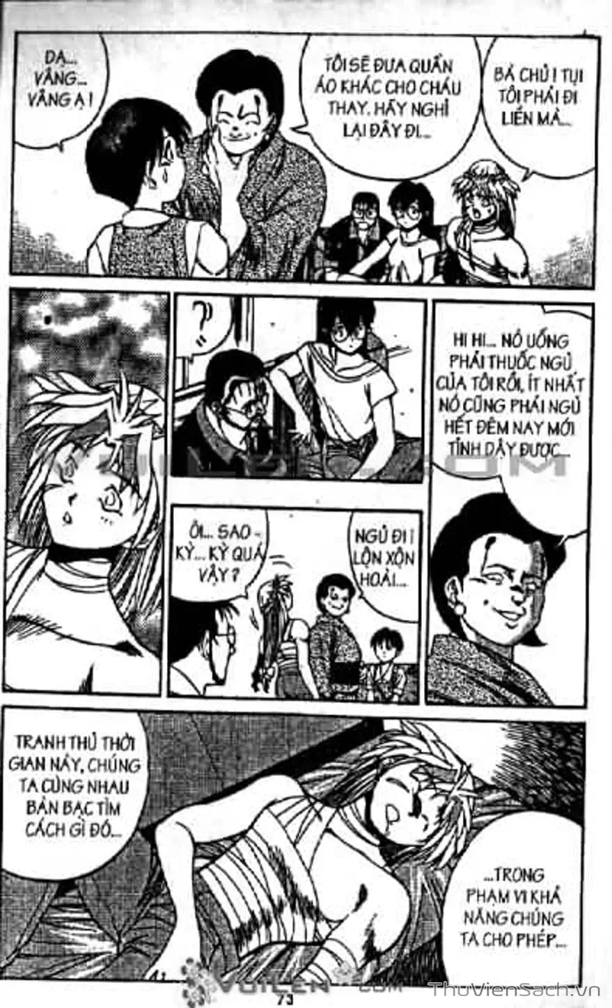 Truyện Tranh Cô Bé Ba Mắt - 3X3 Eyes trang 6
