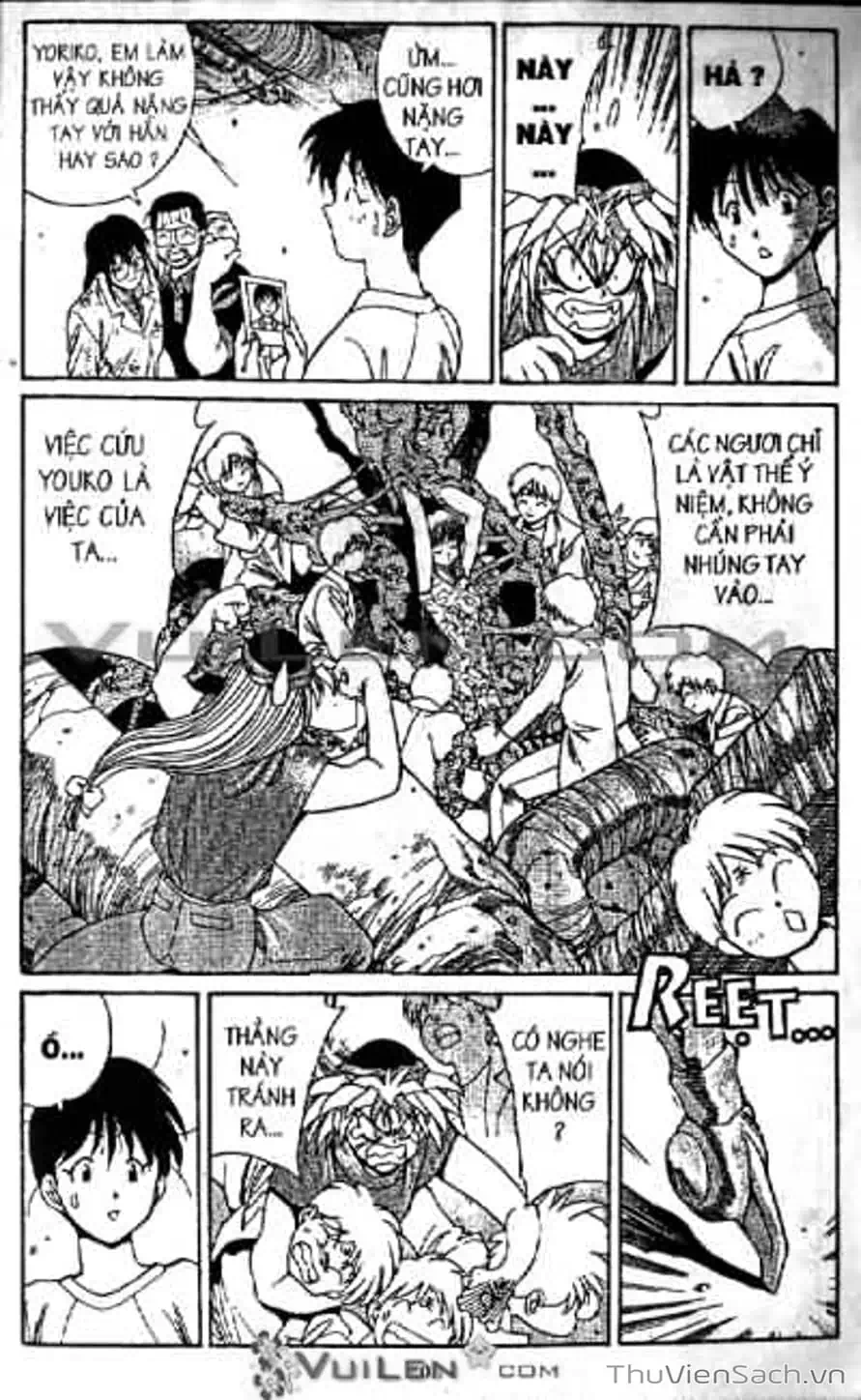 Truyện Tranh Cô Bé Ba Mắt - 3X3 Eyes trang 6