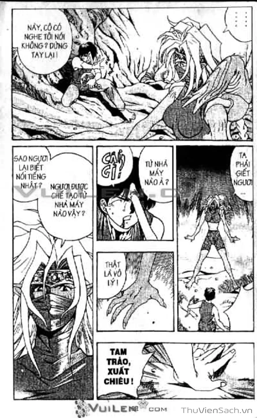 Truyện Tranh Cô Bé Ba Mắt - 3X3 Eyes trang 6