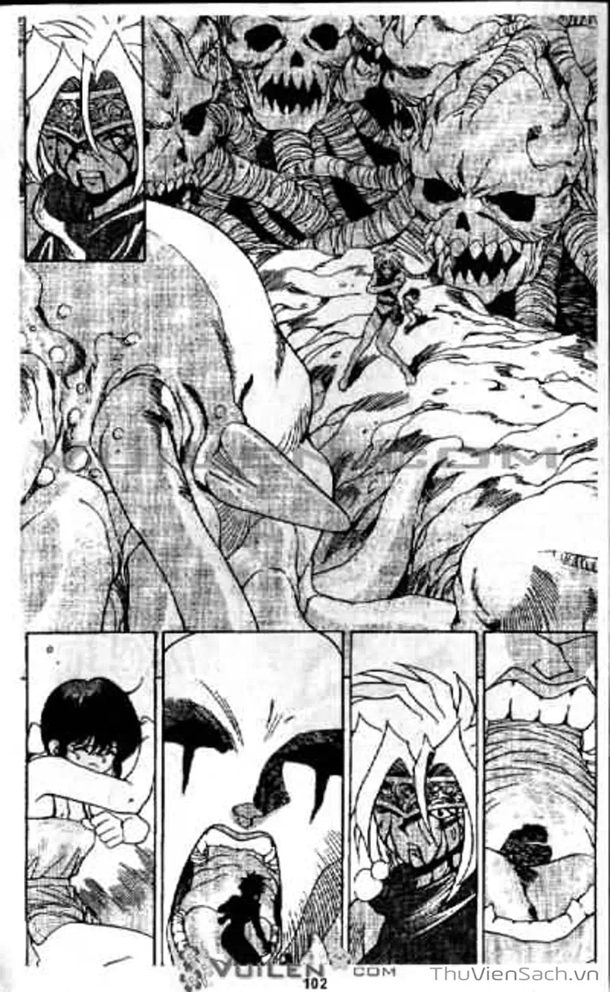 Truyện Tranh Cô Bé Ba Mắt - 3X3 Eyes trang 6