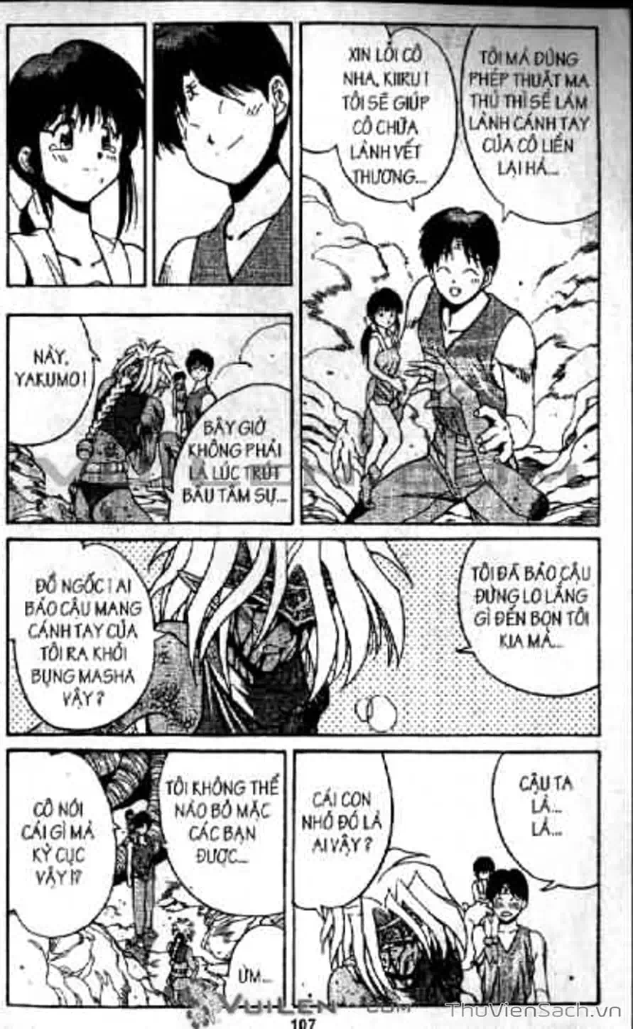 Truyện Tranh Cô Bé Ba Mắt - 3X3 Eyes trang 6