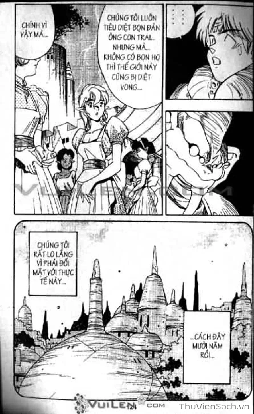 Truyện Tranh Cô Bé Ba Mắt - 3X3 Eyes trang 6