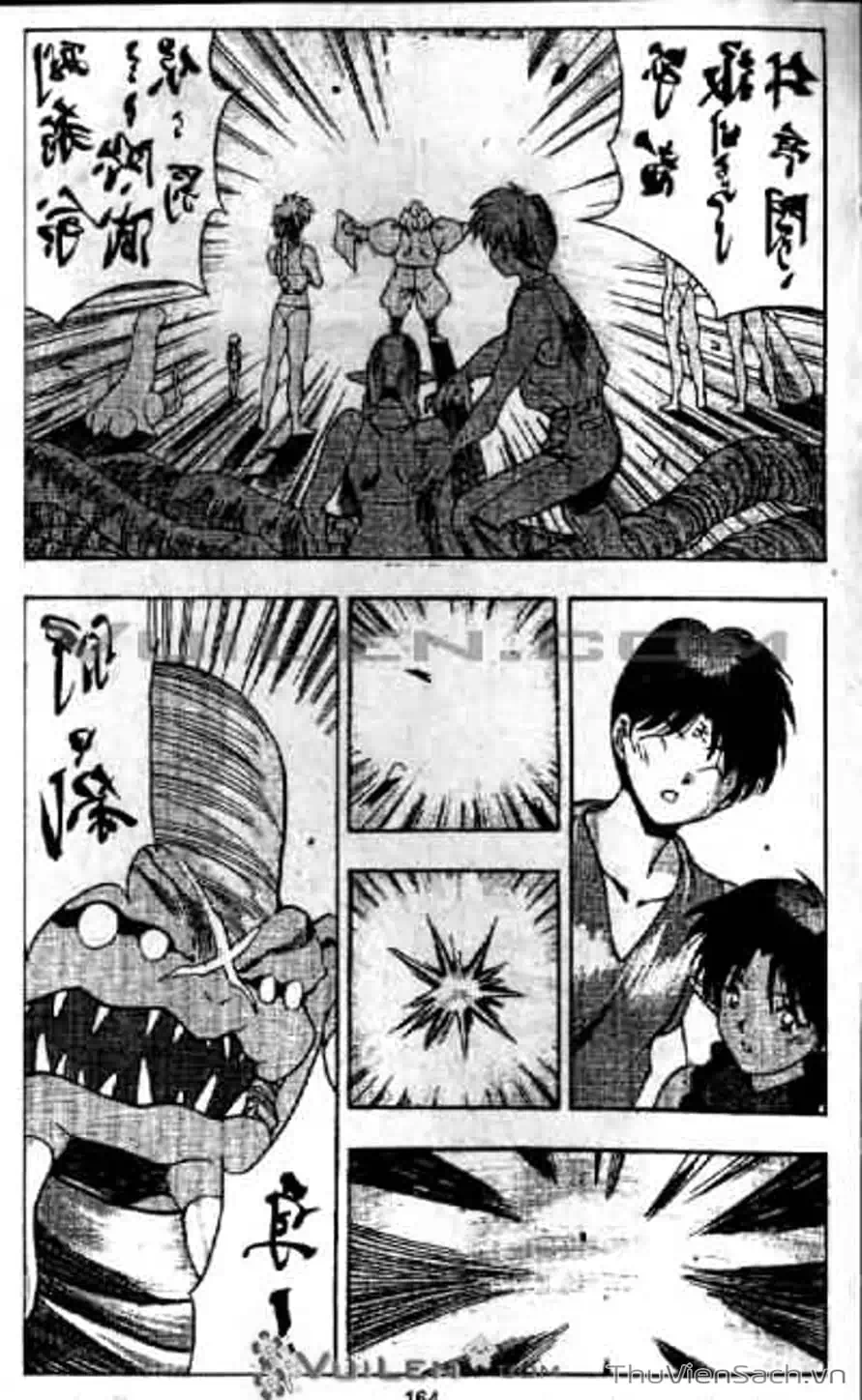 Truyện Tranh Cô Bé Ba Mắt - 3X3 Eyes trang 6