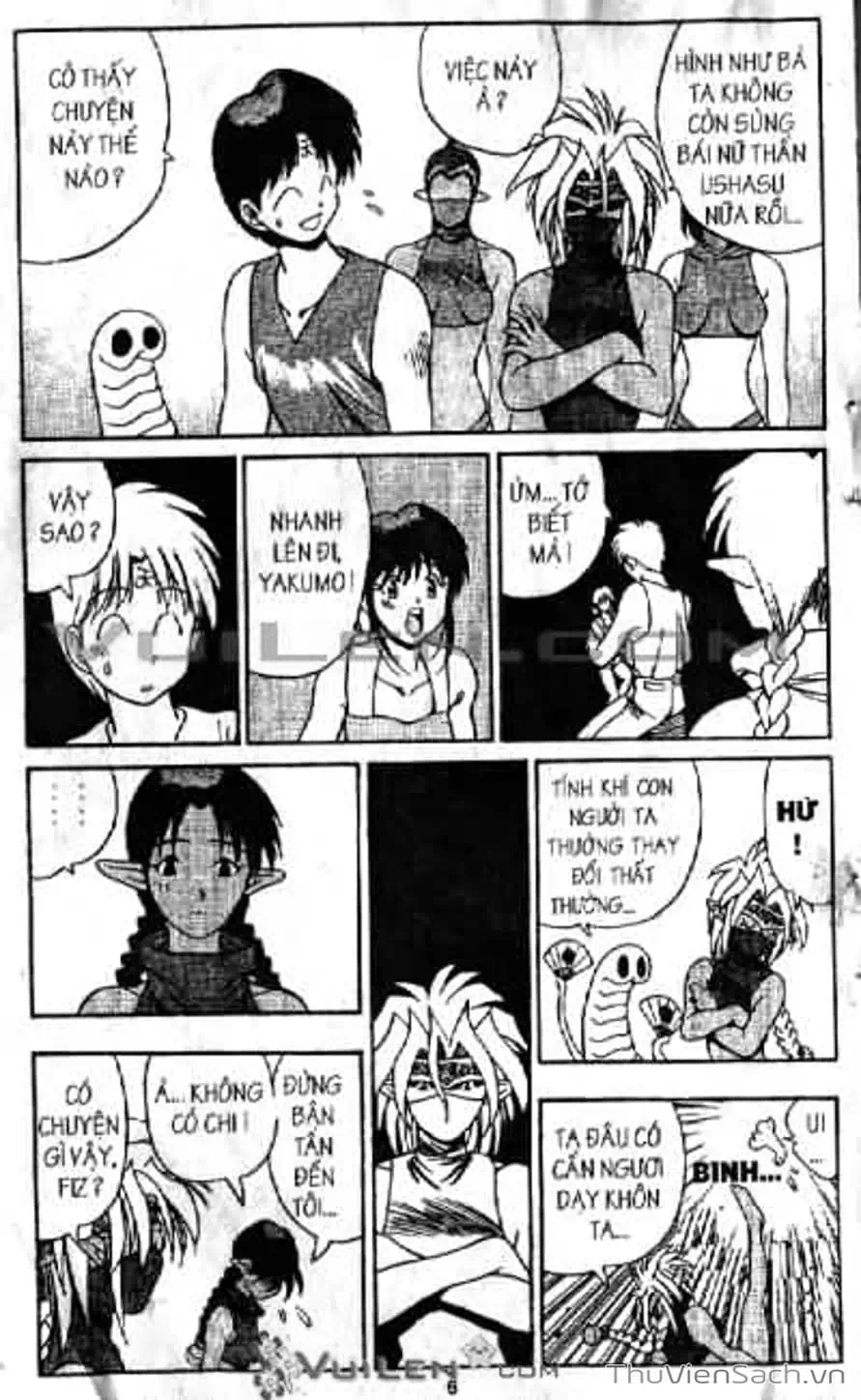 Truyện Tranh Cô Bé Ba Mắt - 3X3 Eyes trang 6