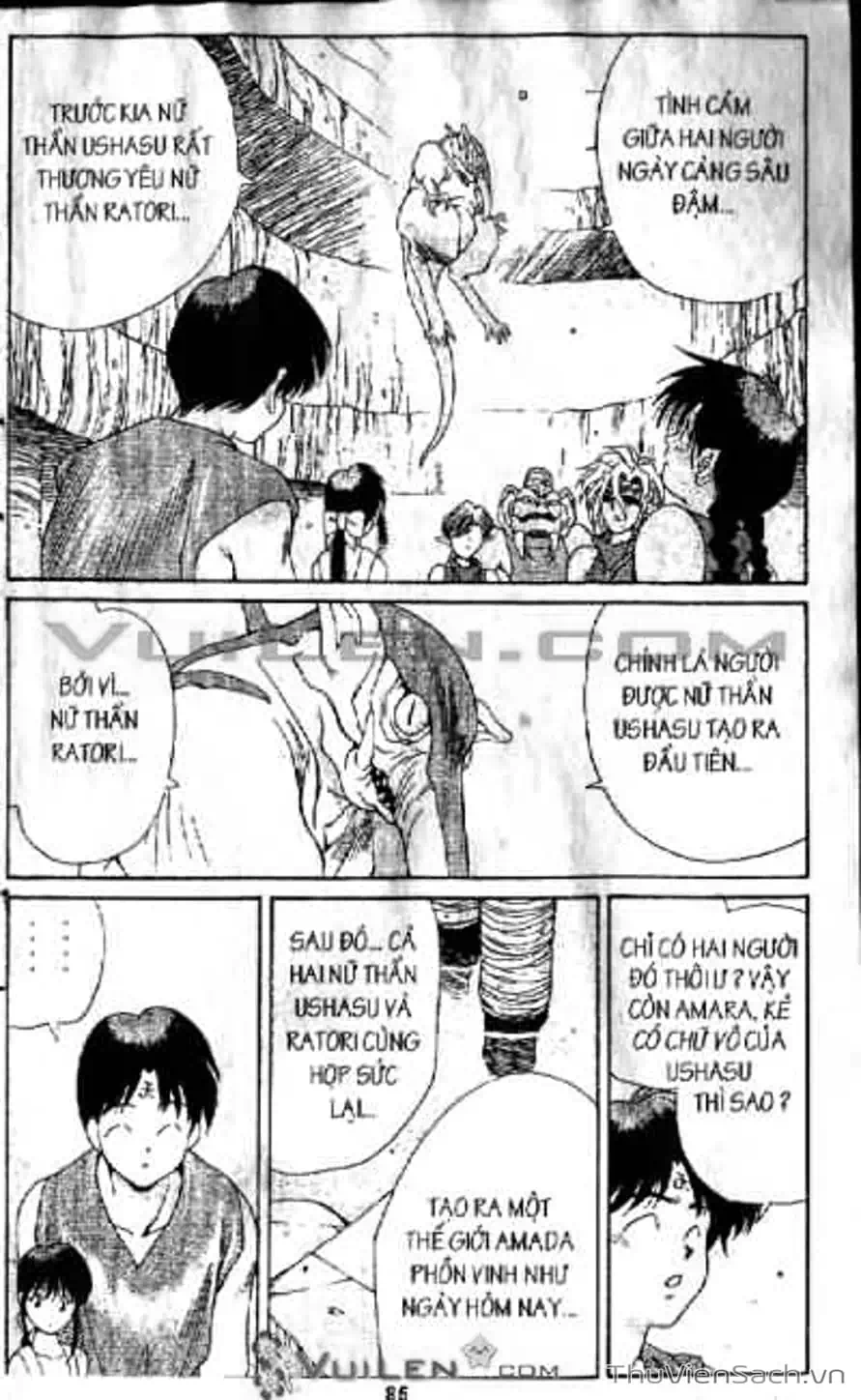 Truyện Tranh Cô Bé Ba Mắt - 3X3 Eyes trang 6