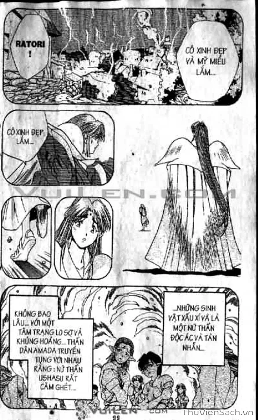 Truyện Tranh Cô Bé Ba Mắt - 3X3 Eyes trang 6