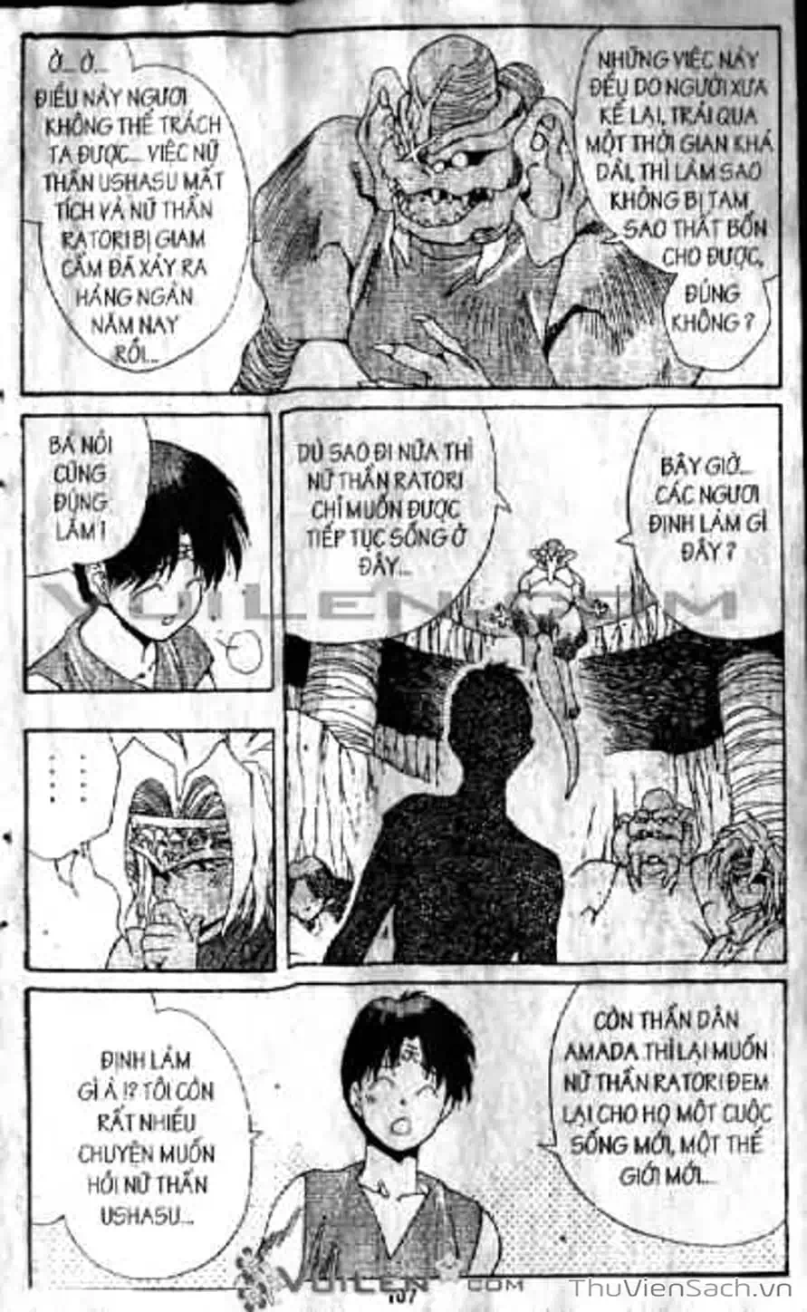 Truyện Tranh Cô Bé Ba Mắt - 3X3 Eyes trang 6