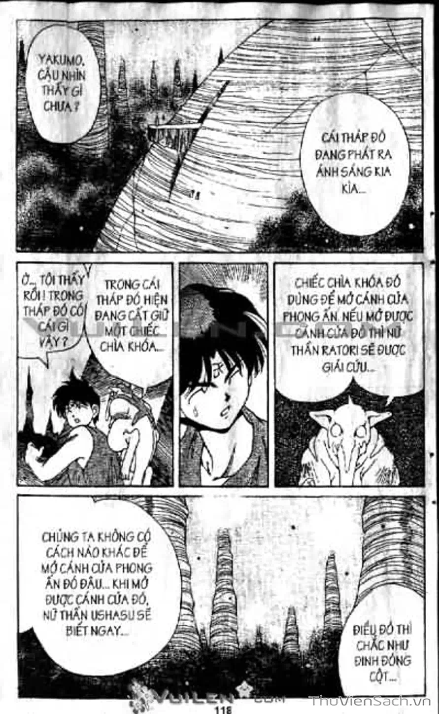 Truyện Tranh Cô Bé Ba Mắt - 3X3 Eyes trang 6