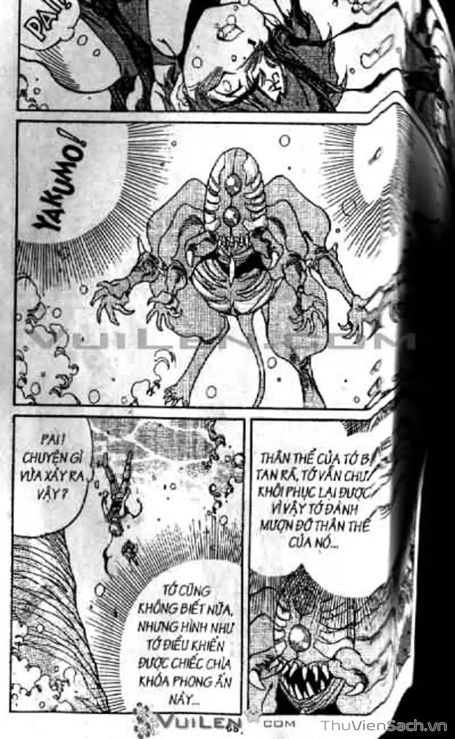 Truyện Tranh Cô Bé Ba Mắt - 3X3 Eyes trang 6