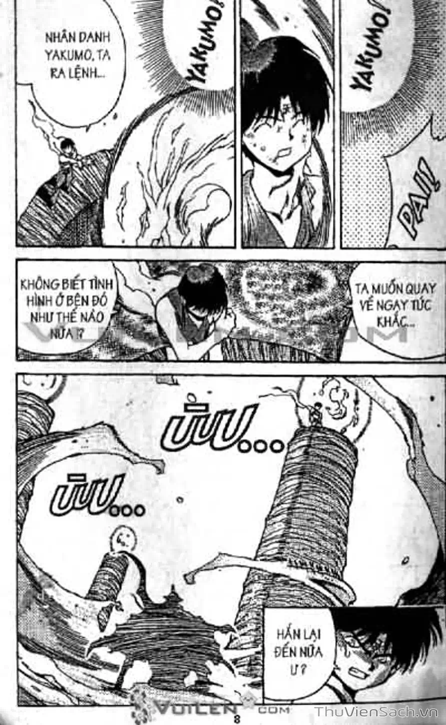 Truyện Tranh Cô Bé Ba Mắt - 3X3 Eyes trang 6