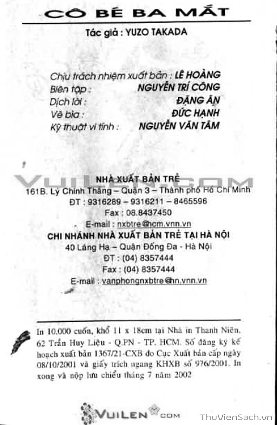 Truyện Tranh Cô Bé Ba Mắt - 3X3 Eyes trang 5803