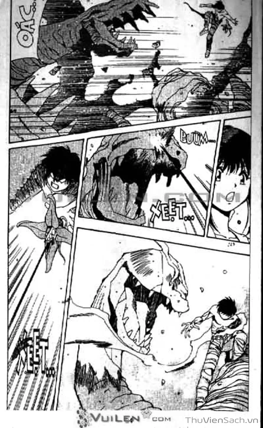 Truyện Tranh Cô Bé Ba Mắt - 3X3 Eyes trang 6