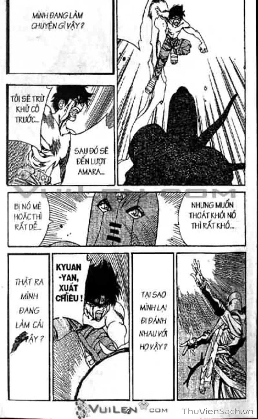 Truyện Tranh Cô Bé Ba Mắt - 3X3 Eyes trang 6