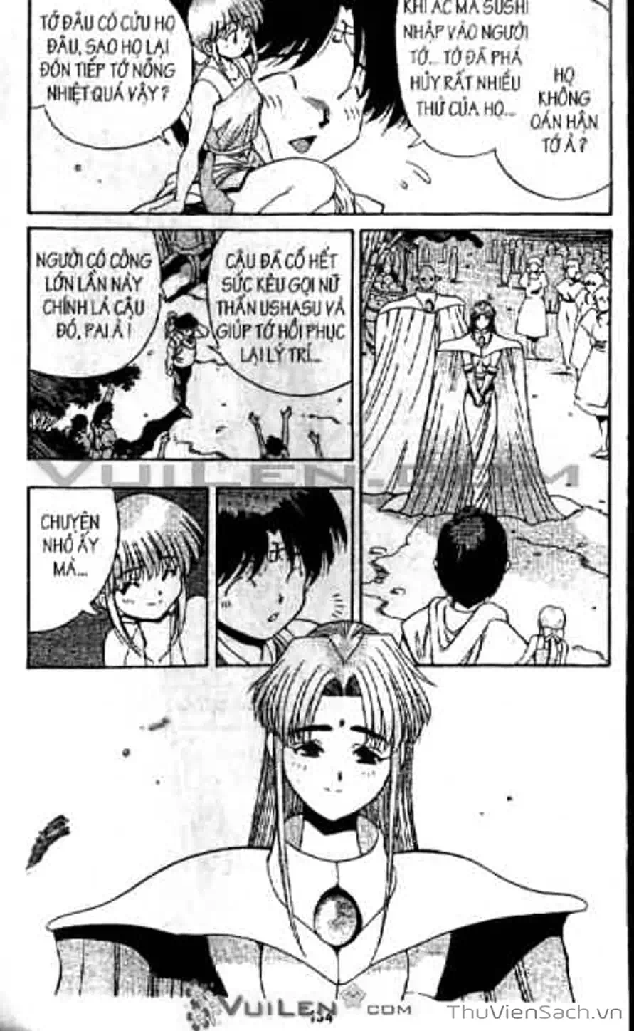 Truyện Tranh Cô Bé Ba Mắt - 3X3 Eyes trang 6