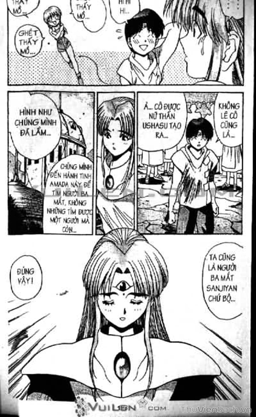 Truyện Tranh Cô Bé Ba Mắt - 3X3 Eyes trang 6