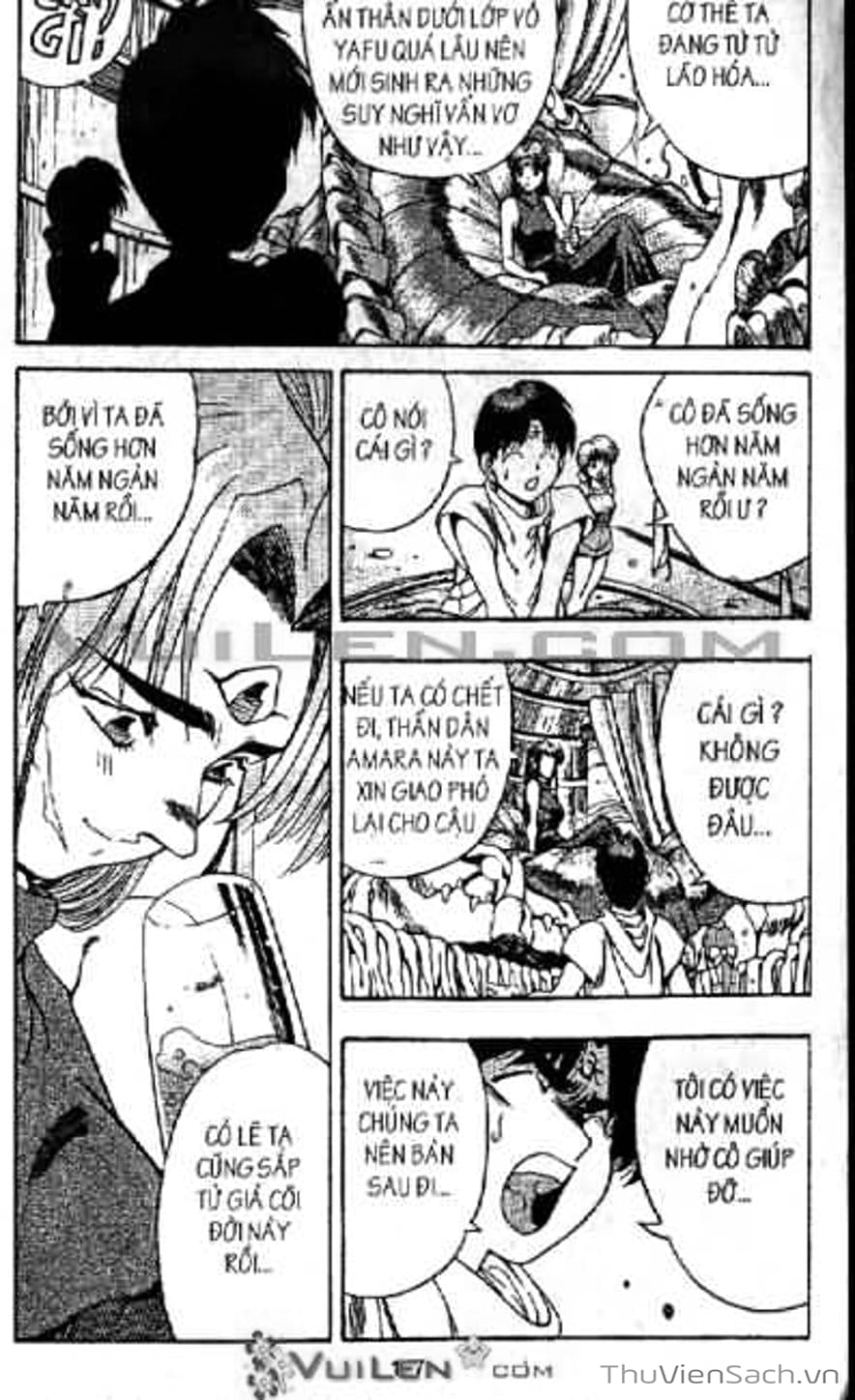 Truyện Tranh Cô Bé Ba Mắt - 3X3 Eyes trang 6