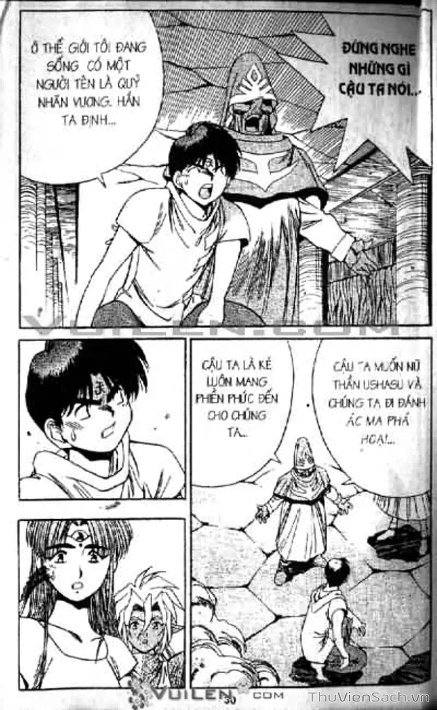 Truyện Tranh Cô Bé Ba Mắt - 3X3 Eyes trang 6