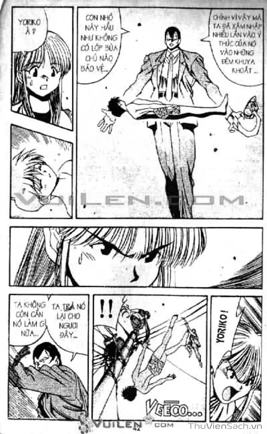 Truyện Tranh Cô Bé Ba Mắt - 3X3 Eyes trang 6