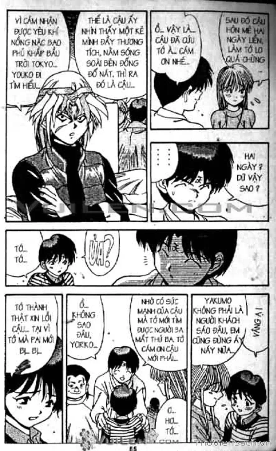 Truyện Tranh Cô Bé Ba Mắt - 3X3 Eyes trang 6