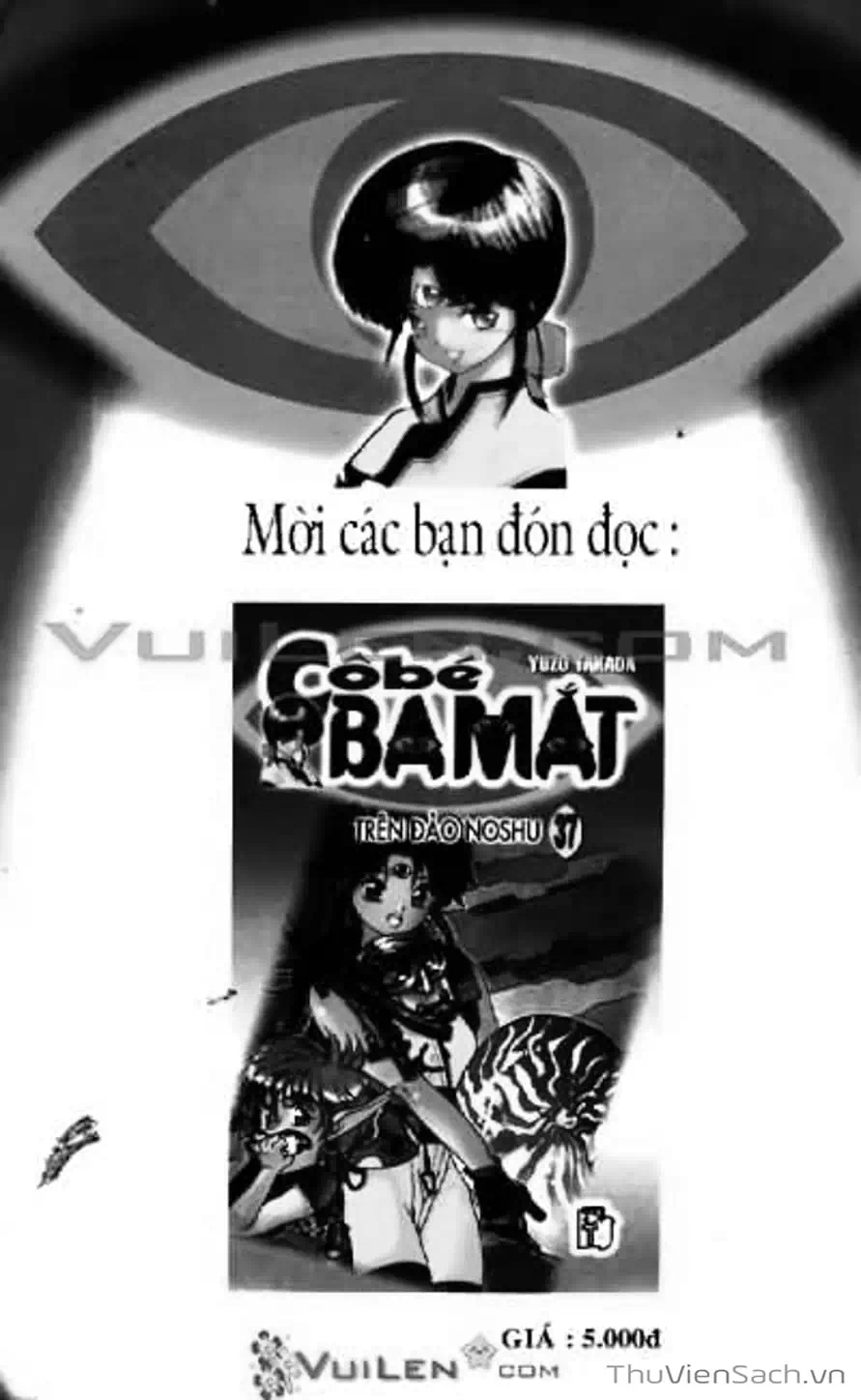 Truyện Tranh Cô Bé Ba Mắt - 3X3 Eyes trang 6