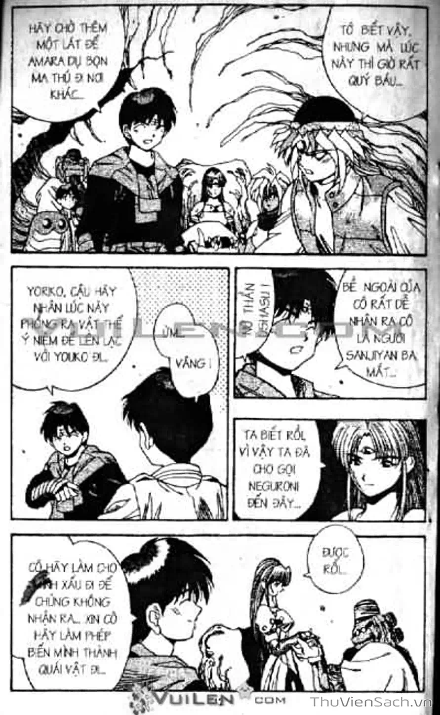 Truyện Tranh Cô Bé Ba Mắt - 3X3 Eyes trang 6